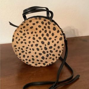 Leopard animal print purse